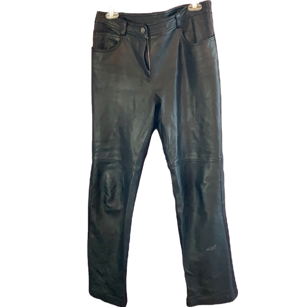 Rampage black leather pants